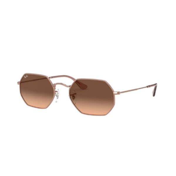 Óculos de Sol Ray-Ban Octagonal Classic Marrom - Imagem 2