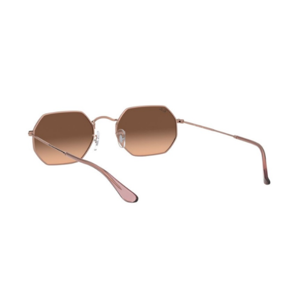 Óculos de Sol Ray-Ban Octagonal Classic Marrom - Imagem 3